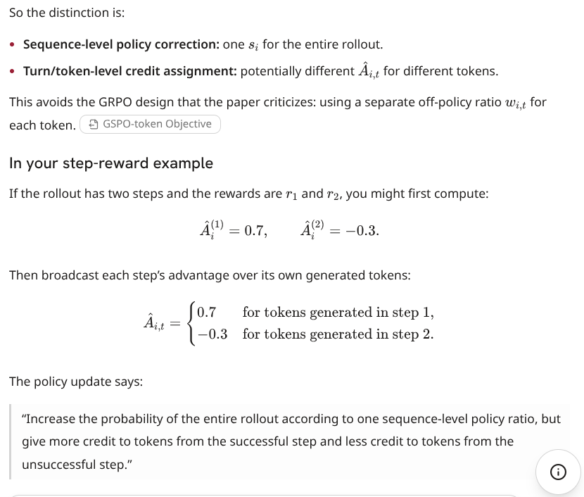 GSPO-token details